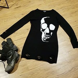skull sweater/dress